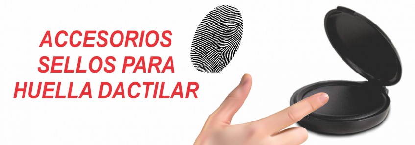 Cojín huella dactilar. Por favor de clic para ver mas productos.