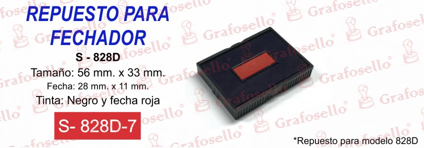 F08-S-828D-7 por pieza**$199
