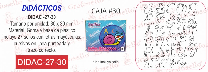DIDAC-30. $499 PESOS.