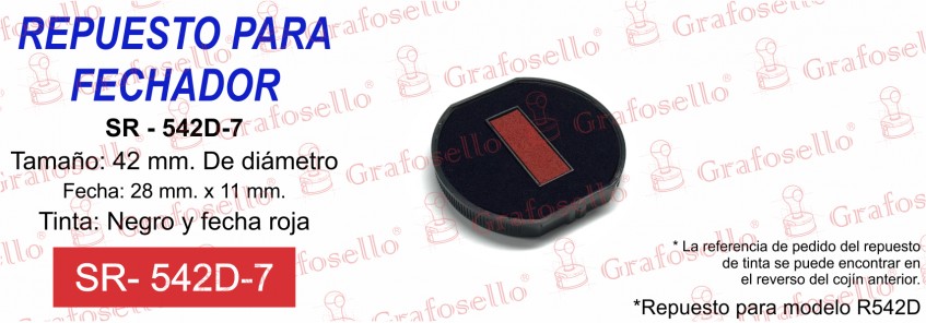 SR-542D-7. *****$169 PESOS.