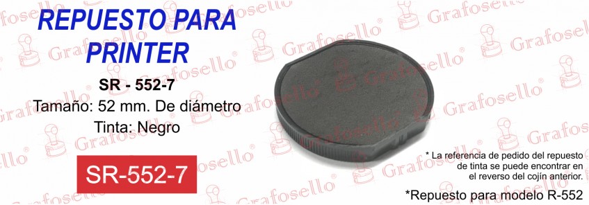 SR-552-7.  *****$199 PESOS.