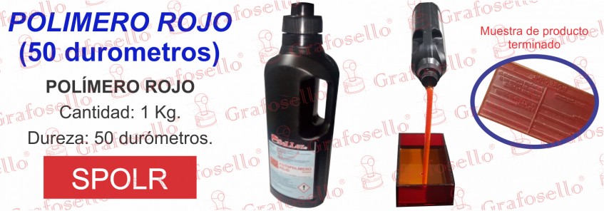 Polímero Rojo.**$575 PESOS